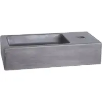 Differnz 38.005.35 Ravo Fontein Beton Donkergrijs - 38.5 x 18.5 x 9 cm