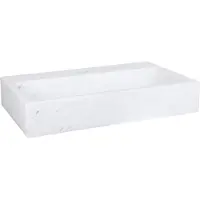 Differnz Flat fontein 38x24cm marmer
