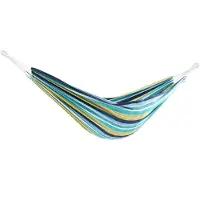 VIVERE Braziliaanse 2-persoons hangmat (Kleur: blauw/turquoise/groen)