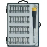 Stanley 35-delige Schraubendraaierset - - STHT0-62634 - Sleutel-, Phillips-, Hexagon-, Torx-, Pozidriv-, Torx-, Triwings-, Vierkant.