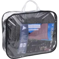 Ambiance ProGarden Driehoekige schaduwdoek Donkergrijs 3,6x3,6x3,6 m