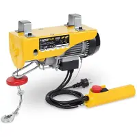 Powerplus POWX900 Elektrische kabeltakel - 500W - Max. 200kg - 12m stalen kabel