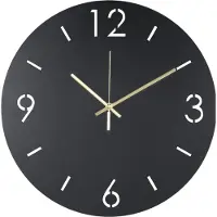 Spinder Design TIME Ø 40 Klok - Zwart