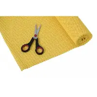 StayPut Anti-slip net rol - 51 x 183 cm - geel - luchtdoorlatend en schimmelbestendig