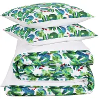 De Witte Lietaer Dekbedovertrek Puddle Percal-240 x 200 / 220 cm | Lits-Jumeaux