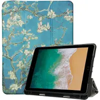 IMoshion Design Trifold Bookcase voor de Apple iPad 6 (2018) 9.7 inch / iPad 5 (2017) 9.7 inch / Air 2 (2014)/Air 1 (2013) - Green Plant
