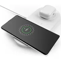 Belkin BoostCharge Dual Draadloze Oplader 10W Wit