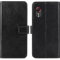 IMoshion Luxe Bookcase voor de Samsung Galaxy Xcover 5 - Zwart