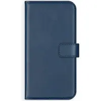 Selencia Echt Leren Bookcase voor de Samsung Galaxy A50 / A30s - Blauw