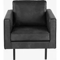 Sissy-Boy Amsterdam leer outside fauteuil zwart