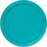 Amscan - 16 Kartonnen borden blauw