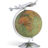 Authentic Models - On Top Of The World Bureau Model - bureau decoratie - vliegtuig model - bureau accessoires - vliegtuig decoratie - Vliegtuig