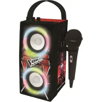 Lexibook de Voice Trendy Portable Bluetooth Luidspreker met microfoon en geweldige lichteffecten
