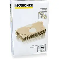 Kärcher Stofzak voor WD 2 / WD 2.200 / A 20xx (5 stuks)