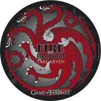 Game Of Thrones - Mousepad - Targaryen - In Shape