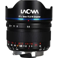 Laowa 9mm f/5.6 FF RL Leica M-mount objectief Zwart