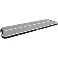 12Springs Airtrack 12spring 300x100x10 cm standaard Zwart/grijs