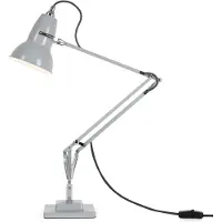 Anglepoise LED-bureaulamp Original 1227, alu / grijs / zink, Werkkamer / Kantoor, metaal, Industrieel design, LED bureaulamp