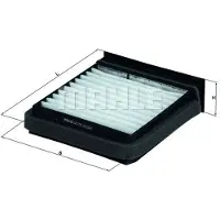 MAHLE ORIGINAL LA 376 Interieurfilter