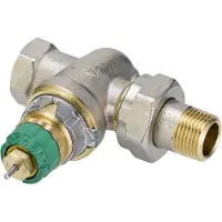 Danfoss thermostatische radiatorafsluiter recht 3/8 013G7722