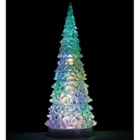 Lemax Kerstfiguur Crystal lighted tree 4 color changeable & color transformation xl 4,5V