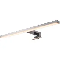 SLV Wandlamp Dorisa 50, chroom / zilver, Badkamer, Aluminium, Modern, Wandlamp