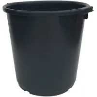 Berdal Lijmkuip 35L Zwart Hoog Model