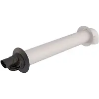 Ubbink Rolux 5H Muurdoorvoer HR Ø60/100mm Concentrisch met Bocht