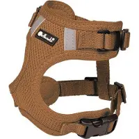 Petlando Hondenharnas Mesh Vest Cognac - Hondentuig - Xs 18-26/32-41 Cm