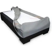 Slaaploods.nl Boxspring Hoes - 180 x 220 cm - Hoogte 20 cm - Grijs I91
