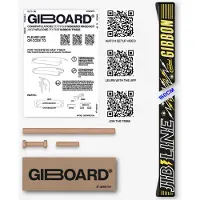Gibbon Slacklines - Giboard Line - Slackline 160 x 5 cm, jib line /zwart