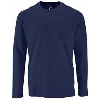 Sols Heren Keizerlijk T-Shirt met lange mouwen (Franse marine)