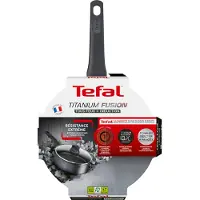 Tefal Titanium Fusion Hapjespan met deksel 24 cm