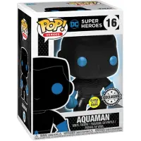 Funko POP! Dc Comics Aquaman 016 Silhouette Brilla En La Oscuridad Figure Zwart Kinderen