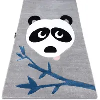 Rugsx Tapijt PETIT PANDA BEER grijskleuring 200x290 cm