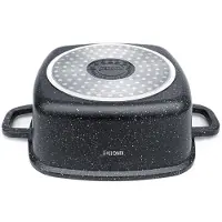 KINGHOFF 1602 - Vierkante braadpan - 22 cm - 3.7 liter