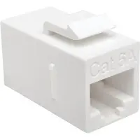 Eaton Cat6a rechtdoor modulaire in-line koppeling RJ45 F/F TAA (RJ45), Netwerkkaarten, Wit
