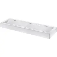 Delabie MINERALCAST collectieve wastafel wandmodel 1800 mm