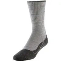 Falke Wandelsokken TK2 Wool Silk Men Light Grey-Schoenmaat 46 - 48