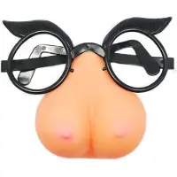 Aa Tietenmasker Met Bril - Grappig sex speeltje - Voor koppels - Ideaal voor spelletjes - Fun - Sex toys - Spannend attribuut - Seksspeeltjes Voor Koppels - Makkelijk in gebruik - Sex speeltjes