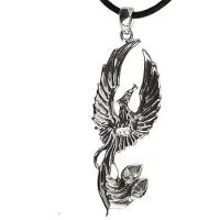 EtNox Zilveren hanger Phoenix - 925 zilver
