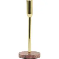 Light & Living Kandelaar DROYES marmer roze-goud Ø10x25 cm