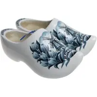 Ulgersma Delfts blauw houten klompen (Schoenmaat: 40)