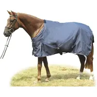 HKM Weidedeken -Professional Summer Rain- donkerblauw 175