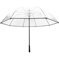 Mga Golf Stormparaplu - Transparent - Auto Open - ø 124 cm - Golf Zwart