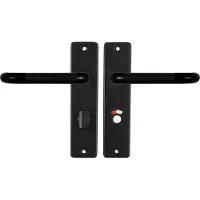 Starx Deurbeslag | Deurklink met wc-sluitingschild | | Coupe | 63 mm