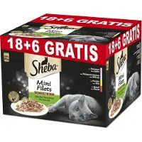 Sheba Kattenvoer Pouch Terre&Mer 18+6 Promo Pack