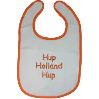 Non-Branded Slabbetje Hup Holland Hup Junior Katoen Wit/oranje One-size