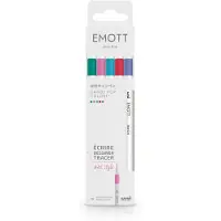Uni-Ball Uni Emott - Fineliner stiften - Candy Pop Kleuren - set van 5 kleuren