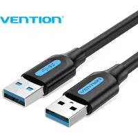 Vention CONBD USB-kabel USB 3.2 Gen 1 (3.1 Gen 1) 0,5 m USB A Zwart
